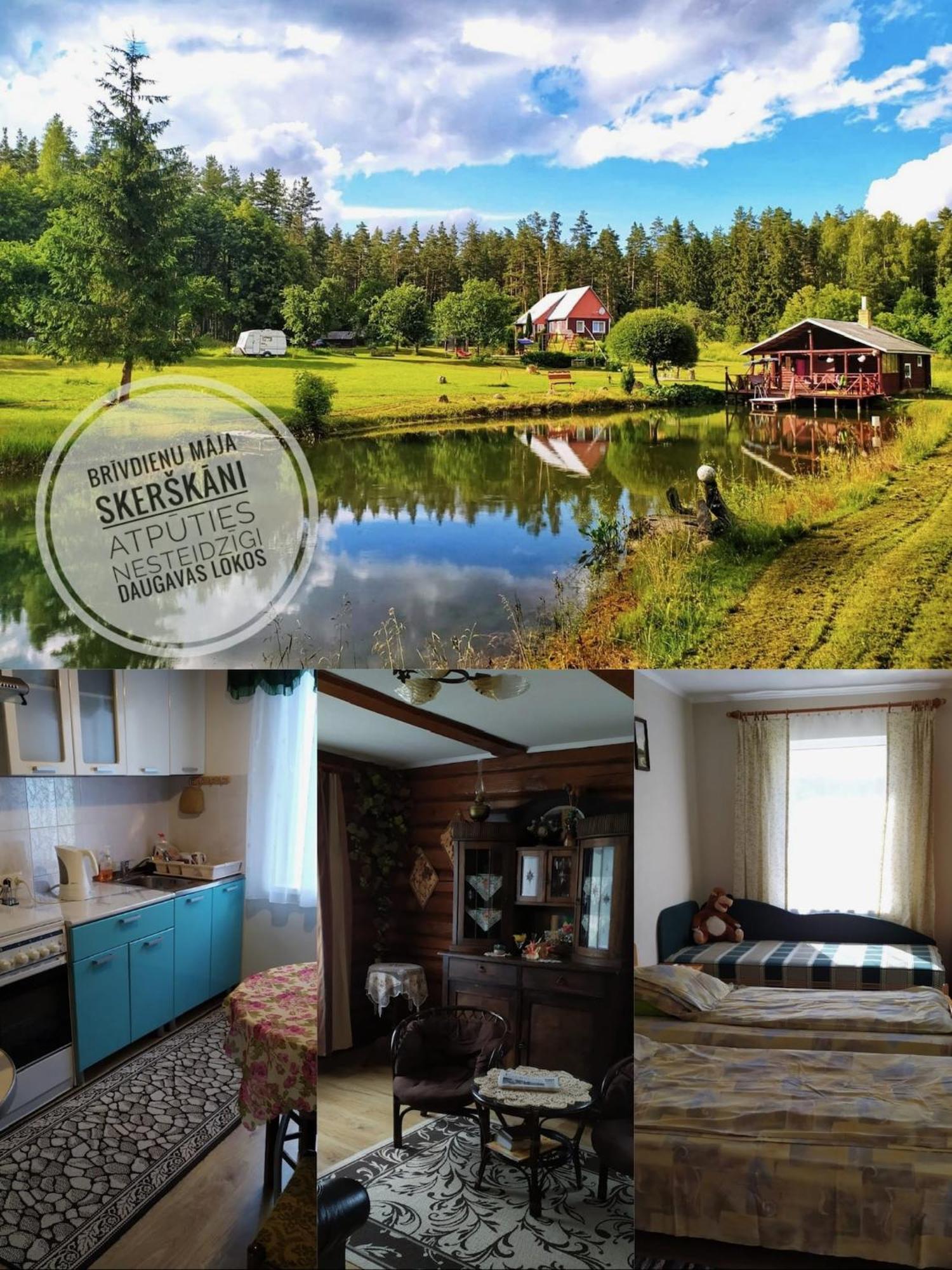 Brivdienu Maja Skerskani Krāslava Buitenkant foto